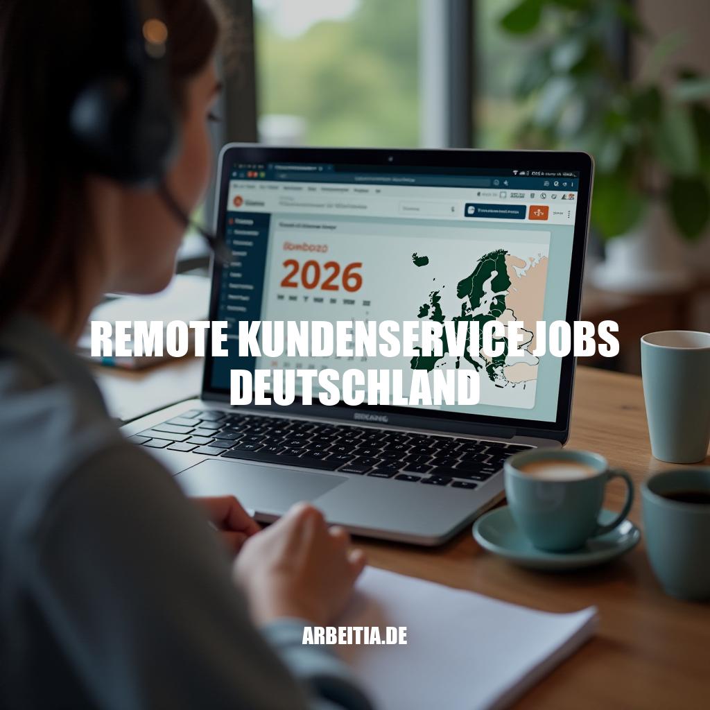 Remote Kundenservice Jobs Deutschland 2026 - Die besten Chancen für Quereinsteiger