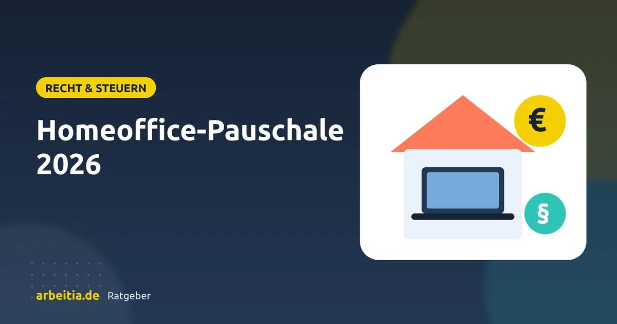 Illustration: Haus als Symbol für die Homeoffice-Pauschale